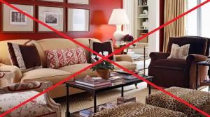 7 cele mai multe greșeli comune, care ar trebui evitate atunci când plasarea mobilierului acasă.