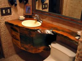 Ce se poate înlocui mobilierul obișnuit pentru baie. 5 soluții alternative