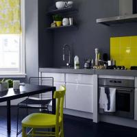 6 se răcească și combinații de culori elegante de mobilier de bucătărie, de perete și podea pentru bucătărie.