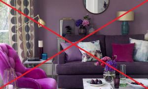 5 greseli care trebuie evitate cu amenajarea și decorarea camerei de zi mică.