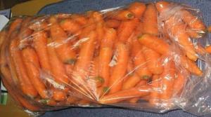Cum să păstrați morcovi într-o pungă de plastic până la următoarea recoltă.